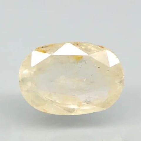 Natural Yellow Sapphire | 65H00| Oval Mixed | Transparent | Govt. Lab Certified | Report No. 11885D47685