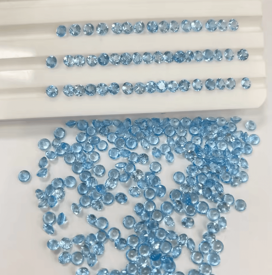 BLUE TOPAZ SWISS ROUND