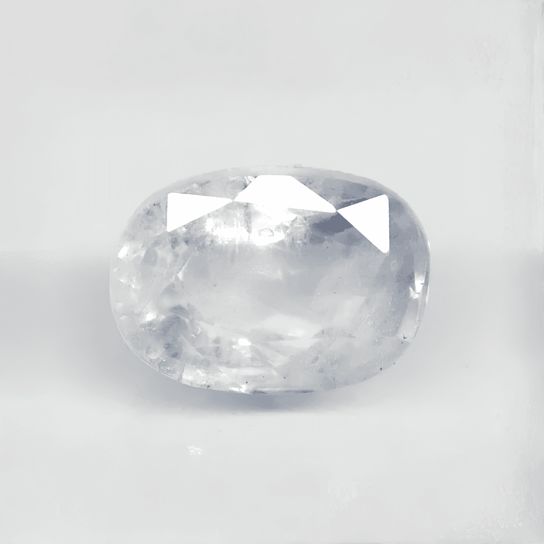 Natural Blue Sapphire |65H00| Oval Mixed Cut | IIGJ Certified No.: 12859D52935